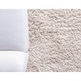 thumbnail image 4 of Unique Loom Davos Shag Rug Linen 10' Square Solid Comfort Perfect For Dining Room Living Room Bed Room Kids Room, 4 of 7