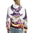 thumbnail image 7 of Sigee Halloween Gnome With Pumpkins for Women's Pullover Hoodie Sweatshirts Adult Casual Long Sleeve Sweatshirts ,Sizes S-2XL-Large, 7 of 7