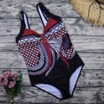 thumbnail image 3 of TQWQT Women's One Piece Swimsuit Tummy Control Swimwear Slimming Vintage Bathing Suits, 3 of 5