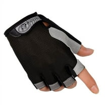 Fesfesfes Sports Bicycle Cycling Biking Gel Half Finger Fingerless Gloves M/L/XL