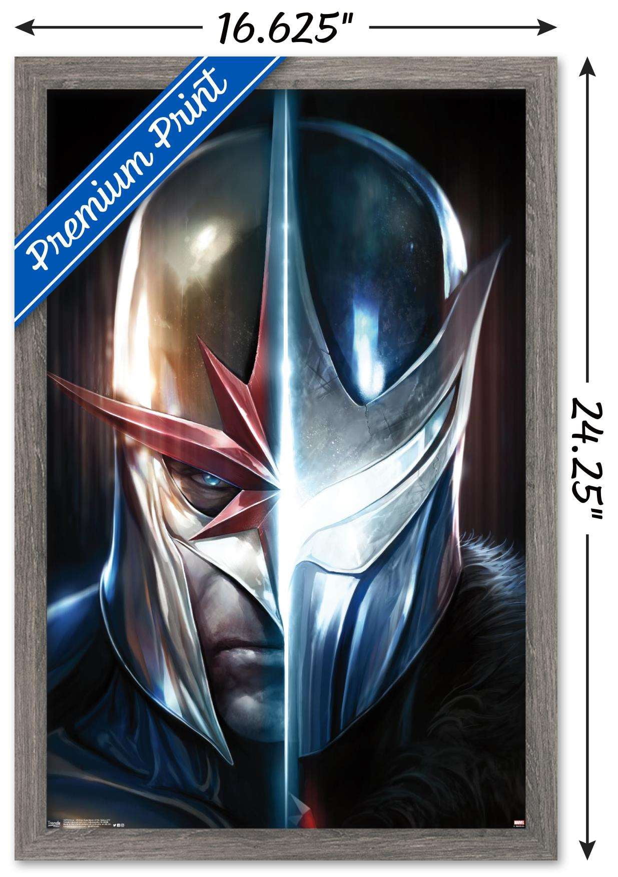 Marvel Comics - Nova - The All-New Guardians of the Galaxy - Cover #11 Wall Poster, 14.725" x 22.375", Framed