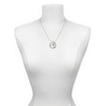 thumbnail image 3 of Delight Jewelry Silvertone Small Fairy with Pink Wings Hero Ring Charm Necklace, 18", 3 of 4