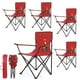thumbnail image 1 of 5 Sillas De Playa Alberca Camping Exterior Plegable Y Funda rojo, 1 of 7