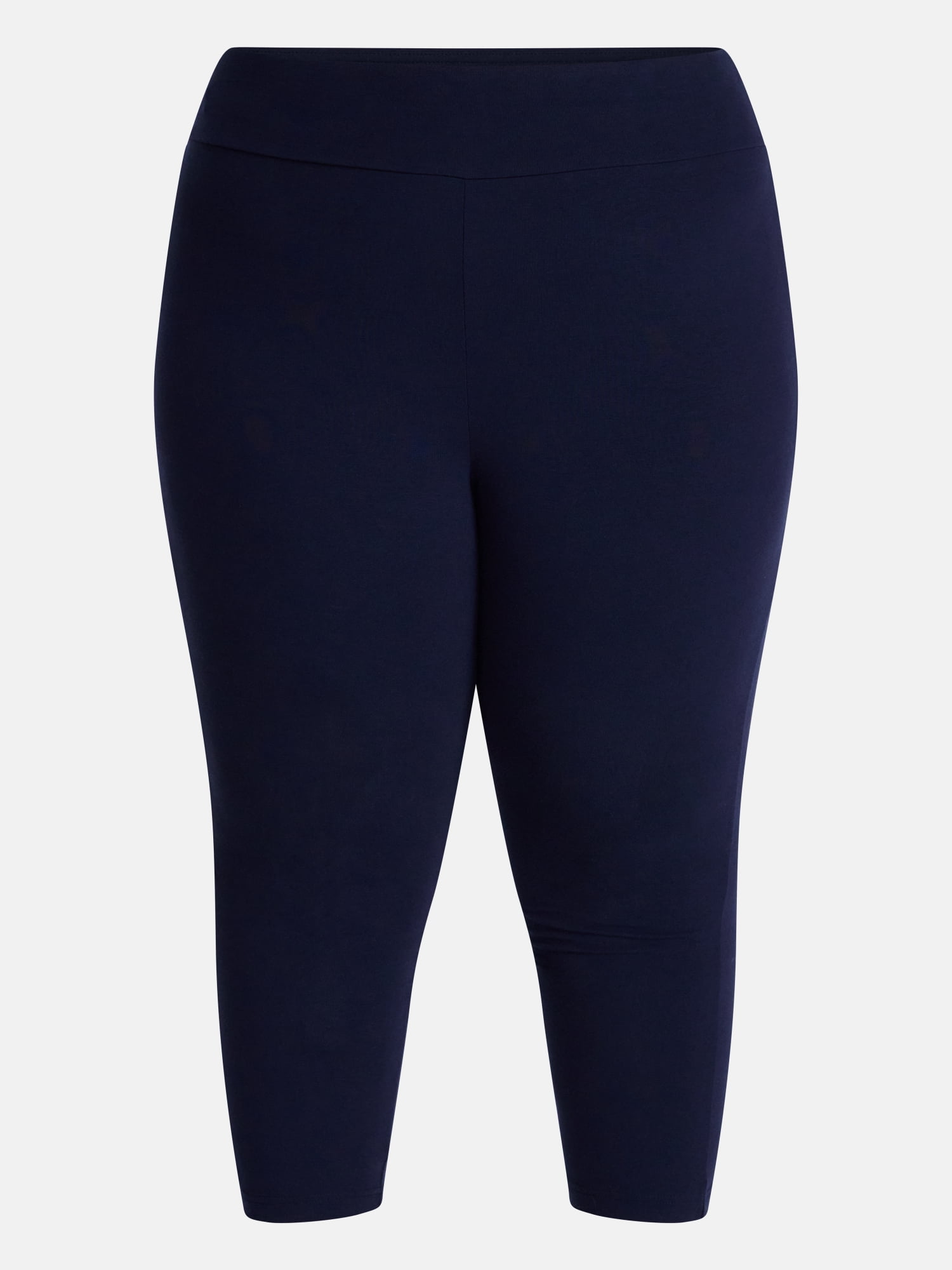 Terra & Sky Women's Plus Capri Legging, Sizes 0X-5X