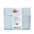 thumbnail image 4 of Hotel Style 4-Piece 600 Thread Count Blue Egyptian Cotton Adult Bed Sheet Set, Queen - Deep Pocket, 4 of 9