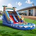 thumbnail image 6 of Relunch 21x9x12ft Commercial PVC Inflatable Water Slide Bounce House with Splash Pool &Blower for Kids Outdoor Party, 6 of 11