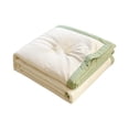 thumbnail image 2 of Btomtd Soft Soy Fiber Cooling Blanket, Breathable Summer Quilt for Bedroom & Dorm, Machine Washable Lightweight Comforter, 39" x 59" (Beige), 2 of 5