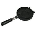 thumbnail image 1 of Taiyaki Pan, Fish Waffle Maker Pan Double Sided 3 Fish Uniform Heating  for Snack Bars, 1 of 7
