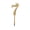 Golden 7, variant on Cake Numeral Topper Crown Style Dazzling Acrylic Number Cake Topper Anniversary Birthday Party Decoration for Home Gold