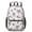Pioneer Flower Floral-1, variant on Pioneer Flower Floral Print Pattern 17" School Backpacks for Teens,Waterproof Oxford Fabric,S-Shape Padded Straps for School,Travel,Hiking,Camping