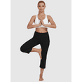 thumbnail image 3 of Rosvigor Capris Pants for Women High Waist Yoga Pants Women Athleisure Straight Legs with Pockets, 3 of 7