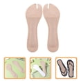 thumbnail image 2 of Beige Sandals Insoles 1 Pair Flat Self Adhesive Anti Slip Pads Inserts, 2 of 8