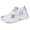 Mint Green, variant on Women's Multicolor Butterfly Print Breathable Knit Sock Lace-up Chunky Platform Casual Sneakers