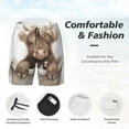 thumbnail image 3 of Fotbe Cute Cow Bath Traje de Baño para Hombre – Shorts de Natación de Secado Rápido con Forro y Bolsillos-XX-Large, 3 of 6
