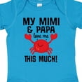 thumbnail image 4 of Inktastic Mimi and Papa Love Me Crab Boys or Girls Baby Bodysuit, 4 of 5