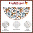 thumbnail image 3 of Haiem winter Scarf deer Pattern Christmas Tree Skirt Merry Christmas Party Christmas Tree Decoration,New Year Decorations-48", 3 of 6