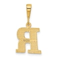 thumbnail image 4 of 10KY Initial R Pendant, 4 of 4
