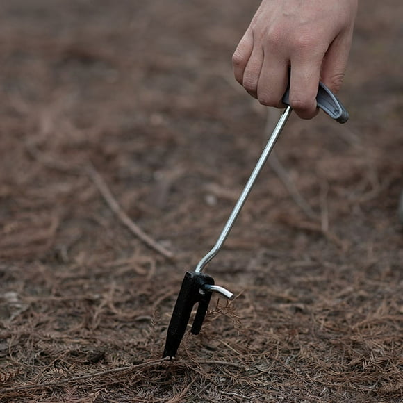Tent Peg Ground Hook Pullers with Hook Lightweight Durable Ground Nail Extractor for Camping Awning