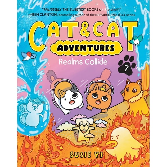 Cat & Cat Adventures Cat & Cat Adventures: Realms Collide: A Graphic Novel, Book 7, (Hardcover)