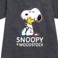 thumbnail image 2 of Peanuts - Snoopy And Woodstock - Toddler & Youth Girls Fleece Dress, 2 of 5