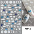 thumbnail image 1 of Pegatinas de Arte de uñas de Navidad en relieve 5D, invierno, Año Nuevo, rojo, Santa Claus, árbol, pingüinos, muñeco de nieve, calcomanías deslizantes, GLJI-5D DE MANICURA, 1 of 4