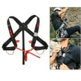 thumbnail image 3 of Arnés para techos para escalada , protección contra caídas, cinturón de trabajo de seguridad con Actualización negra shamjiam Subir arnés de seguridad, 3 of 9