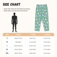 thumbnail image 2 of Salouo Panda Bathing Print Women's Pajama Pants Casual Loose Sweatpants PJs Flowy Pants Drawstring Palazzo for Women Wide Leg Pants Lounge Pajama -Medium, 2 of 8