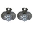thumbnail image 1 of Shisuyan Jewelry Chest Hardware Dark Brown 2Pcs 3In, 1 of 8