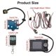 thumbnail image 2 of 5KW Parking Heater Bluetooth Motherboard Switch Remote Control Wiring Harness Combination Suit Heater Accessories For Car Truck, 2 of 5