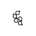 thumbnail image 2 of PuffCuff Micro 1.5" Hair Clamp (5 pcs) - All Natural Hair Types - All In One Ponytail Clip for Thick Curly Kinky Textured Locs or Braided Hair - Hair Styling Accessories for Big Hair, 2 of 4
