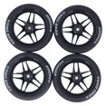 thumbnail image 1 of <p>RC Wheel Tires, Durable Strong Buffering 4Pcs RC Wheel Rims Tires Stable Wear  65mm For TT01 TT02 XV01 94122 1/10 RC Cars</p>, 1 of 7