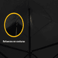 thumbnail image 3 of Repuesto Lona Para Toldo Jardin 3x3 100% Impermeable Xtellar Negro, 3 of 4