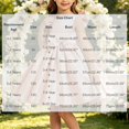 thumbnail image 3 of Girls' Satin Sleeveless Formal Party Dress, Square Neck, Large Bow Decor, Flared Swing Midi Skirt, Flower Girl Style, Suitable For Wedding Ceremonies, Birthday Banquets Beige 3-4 Years, 3 of 6