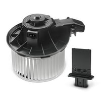 Front HVAC Blower Motor and Resistor Kit 2 - Compatible with 2007 - 2008 Ford Expedition 5.4L V8