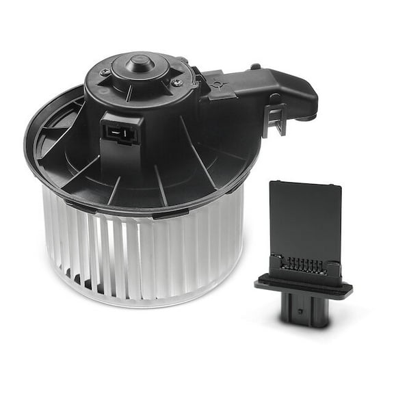 Front HVAC Blower Motor and Resistor Kit 2 - Compatible with 2007 - 2008 Ford Expedition 5.4L V8