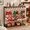 8 Hooks, variant on Christmas Stocking Holder Stand with Dual Storage Shelves and 8 Hooks