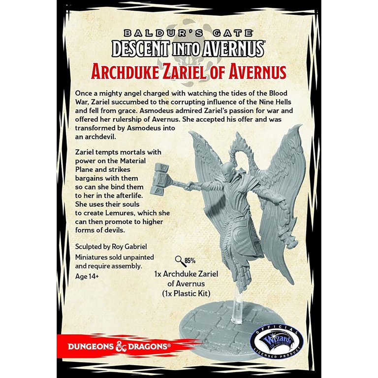 D&D: Collectors Series: Archduke Zariel - Unpainted Miniature