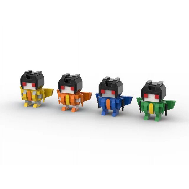*Transform Auto Robot Brickheadz * Star scream jazz Prime DIY enlighten MOC block brick set Compatible With
