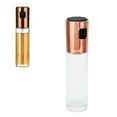 thumbnail image 4 of Seasoning Bottle, Baking Oil Bottle Press-type Design 100ml ABS Easy To  Kitchen Tool Spray Bottle  For Olive Oil For Vinegar For Cooking Oil Rose Gold, 4 of 8