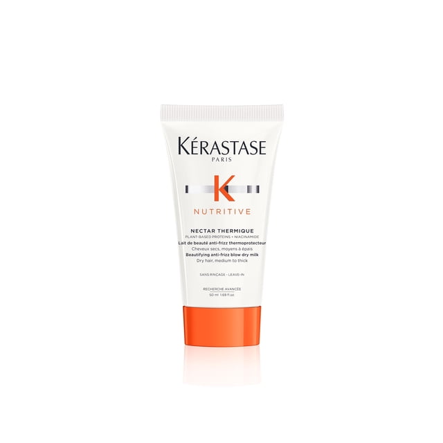 Nutritive Nectar Thermique Heat Protecting Leave-In Cream | Deeply Condition and Reduce Frizz | Instant Softness & Shine | With Plant-based Proteins | For Medium to Thick Dry Hair