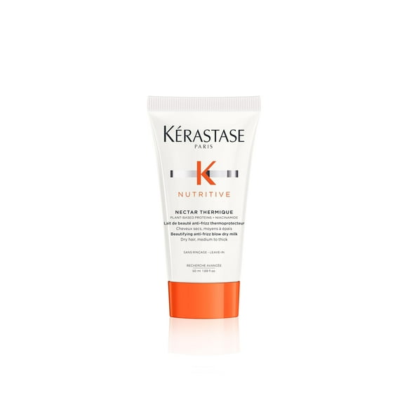 Nutritive Nectar Thermique Heat Protecting Leave-In Cream | Deeply Condition and Reduce Frizz | Instant Softness & Shine | With Plant-based Proteins | For Medium to Thick Dry Hair