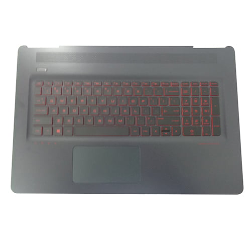 HP Omen 17-W Palmrest Keyboard Trackpad Touchpad Top Cover US Layout 862972-001 