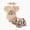 Q7 Beige, variant on Kaprioy Baby Girl Clothes My First Mother's Day Outfits Besties Embroidery Romper Skirt Shorts Headband 3Pcs Set Girls Easter Outfits