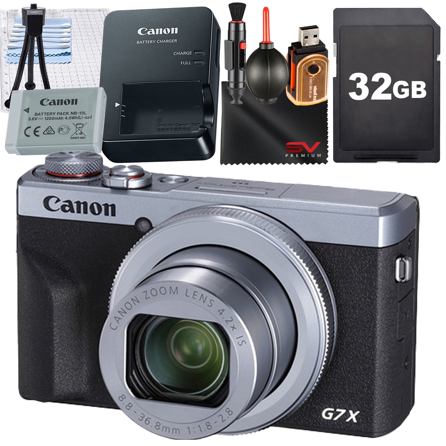 Canon PowerShot G7 X Mark III, 20.1MP Compact Camera with 4K Video