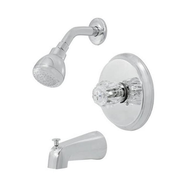 Oakbrook F1010509CP-ACA1 Single Handle Tub & Shower Faucet in Chrome