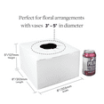 thumbnail image 5 of Holiday Designs - Quick Fold Florist Delivery Box, Cardboard Vase Boxes for Secure Floral Arrangements During Transport, 8" x 8" x 5" (Large - Bulk Case of 100), 5 of 10