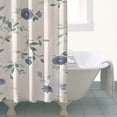 thumbnail image 4 of Pioneer Flower Floral Print Pattern Shower Curtain 36"x72" ,Bathroom Decorative Shower Curtains Set with 12 Hooks,Modern Waterproof Washable Shower Curtain, 4 of 6