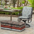 thumbnail image 6 of ARDEN 2-Pack Outdoor Patio Dining Chair Cushion, 20x44, Rain-Proof Seat Pad, Fade-Resistant Outdoor Cushion Pistachio Botanical, 6 of 12