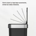 thumbnail image 5 of EKO Hana 50L Bote de basura 50L Sensor Aro metálico, Color Negro, cierre silencioso. Cubo de basura negro. Ideal para cocina, 5 of 5
