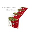 thumbnail image 3 of Eolstice Christmas Table Runner, Long Strip Tabletop Centerpiece, Holiday Dinner Decor, Festive Red Dining Table Linen, Winter Home Party Supplies, 3 of 7